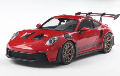 Produktbild von Solido 421186390 Porsche 911 GT3 RS 2024 rot 1:18