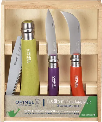 Image de Opinel Les 3 outils multicolores du jardinier