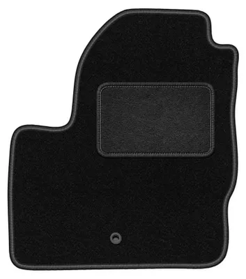 Obrázok produktu pre Velúrový koberec vodiča pre: Land Rover Freelander II 2006-2014 (SUV) – 1 ks, čierny, na mieru – Wielganizator LUX