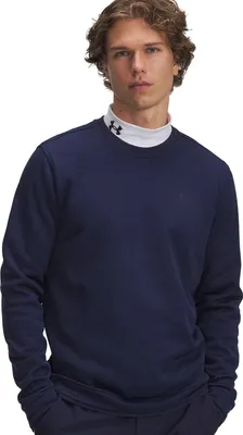 Image de Under Armour Ua M Sweater Fleece Crew - midnight navy, Größe:XL