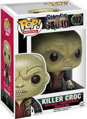 Produktbild von Suicide Squad - Killer Croc 102 - Funko Pop! - Vinyl Figur