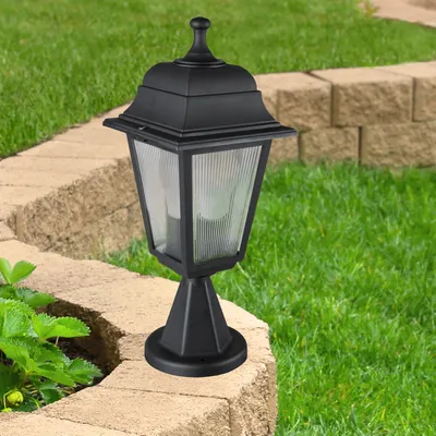 Produktbild von Außenlampe Ipswich Gartenlampe außen Laterne Außenleuchte 1 x E27 Schwarz