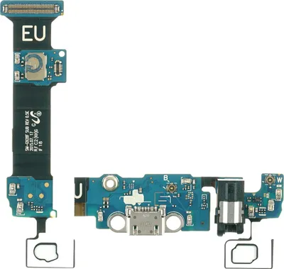 Produktbild von Ladebuchse für Samsung Galaxy S6 Edge+ (SM-G928F) microUSB Flexkabel Mikrofon Ladeanschluss Lade Eingang