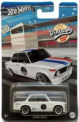 Zdjęcie produktu dla Hot Wheels Vintage Racing Club BMW 2002 MATTEL