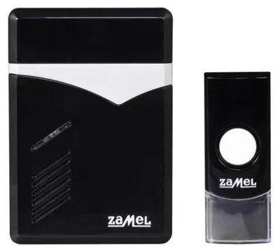 Zdjęcie produktu dla Dzwonek Bezprzewodowy 36 Melodii Czarny Zamel