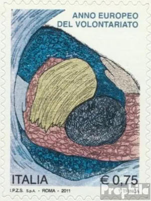 Produktbild von Briefmarken Italien 2011 Mi 3484 (kompl.Ausg.) postfrisch Freiwilligentätigkeit