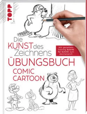 Obrázek produktu pro Die Kunst des Zeichnens - Comic Cartoon Übungsbuch