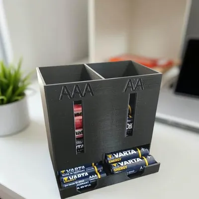 Obrázek produktu pro Organizér baterií AA & AAA - objednat se systémem
