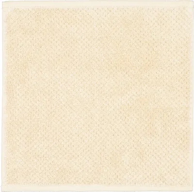 Produktbild von Cawö Pure 6500 Seiftuch 30x30 cm beige 500 g/m² strukturiertes Frottier-Design