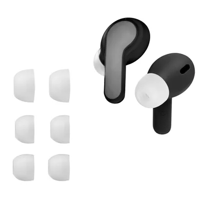 Produktbild von kwmobile 6x Polster kompatibel mit JBL Wave Beam / Beam 2 / Wave 200TWS - 3 Größen - Silikon Ohrstöpsel In-Ear Kopfhörer