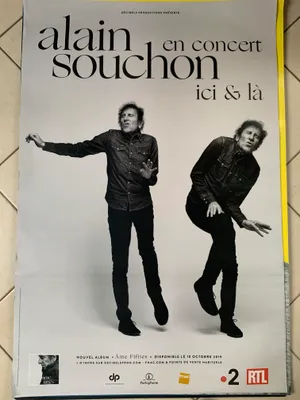 Zdjęcie produktu dla Alain SOUCHON - "Tu i tam" - PLAKAT - 80x120 cm