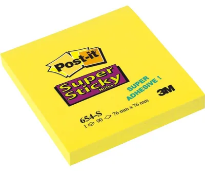 Produktbild von Post-It Super Stick Ultra Yellow (Pack 6), Gelb