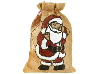 Produktbild von Folia Jutesack, 25x35cm natur, mit aufgedrucktem Bild
