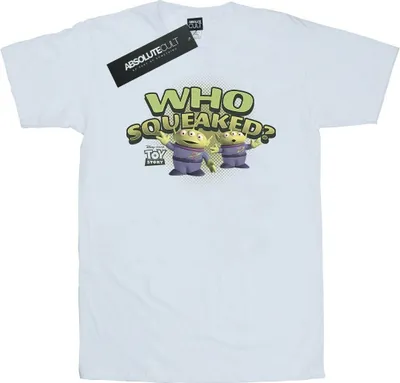 Produktbild von Disney - "Toy Story Who Squeaked?" T-Shirt für Herren BI52211 (S) (Weiß)
