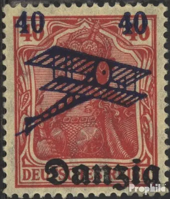 Produktbild von Briefmarken Danzig 1920 Mi 50 Gefälligkeitsentwertung gestempelt Flugpost