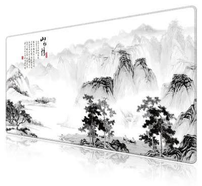 Produktbild von XXL Gaming-Mauspad mit Landschaftsmotiv, 65 x 40 cm