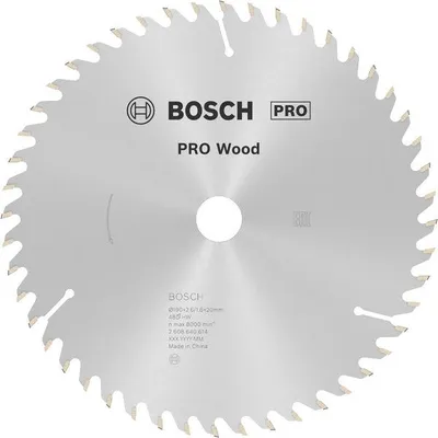 Produktbild von PRO Wood Kreissägeblatt, 190 x 2,6 x 20 mm, Z48