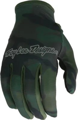 Produktbild von Troy Lee Designs Herren Handschuhe Flowline , Camo - Grün, S