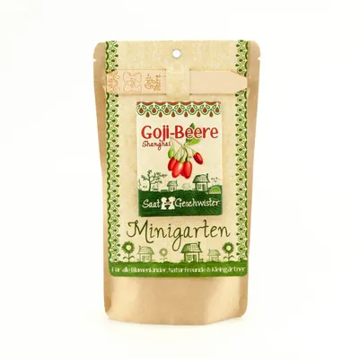 Produktbild von Die Stadtgärtner Minigarten Goji-Beere | Komplettes Anzuchtset für dieses Power Food | Gesiebte Erde, bestes Saatgut & eine ausführliche Anleitung
