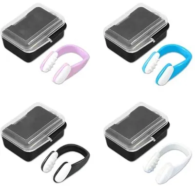 Produktbild von Silikon-Neusclips - Set von 4, Anti-Slip-Neusclip für Schwimmen und Tauchen