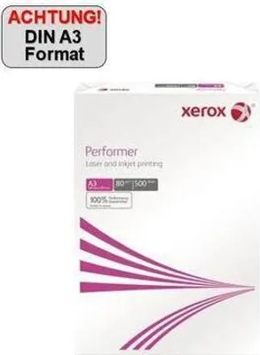 Produktbild von Druckerpapier Xerox Performer 80 g/m² 500 Bettlaken (Refurbished D)