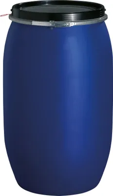 Immagine prodotto di GRAF fusto a bocca larga in plastica 120 litri blu idoneo al contatto con alimenti con marchio UN