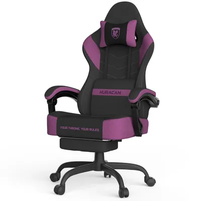 Produktbild von Verdego Gaming Stuhl,Bürostuhl Schreibtischstuhl,Ergonomischer Gaming Sessel, Technical Fabric Chefsessel, Racing Stuhl Computerstuhl, Schwarz-Violett