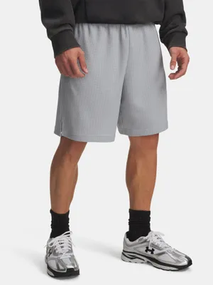 Produktbild von Under Armour UA Rival Waffelshorts für Herren – Grau SM