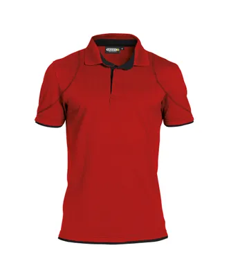 Produktbild von DASSY® Orbital Poloshirt SCHWARZ/AZURBLAU Gr.XL Länge: STANDARD
