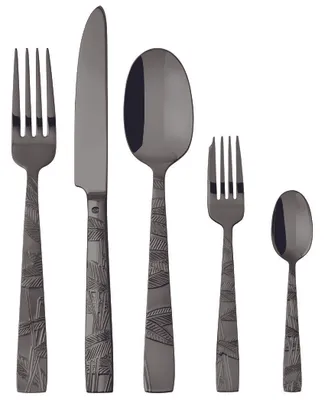 Obrázok produktu pre Jungle Sambonet Besteck 30tlg. Vh. Edelstahl/PVD 2Black 52767KN1