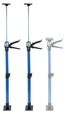 Teleskop-Stützstangen 50-115 cm, 2er-Set, Stahl, bis 30 kg