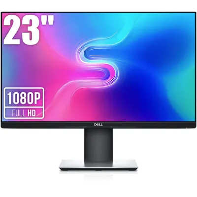 Produktbild von DELL P2319H, 58,4 cm (23 Zoll), 1920 x 1080 Pixel, Full HD, LCD, 8 ms, Schwarz