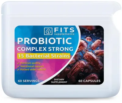 Immagine prodotto di Complesso di Probiotici Forte, 60 capsule