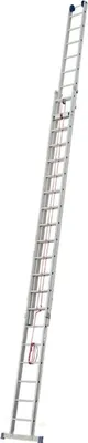 Produktbild von Goldpunkt Seilzugleiter Mod. 700 - Sprossenanzahl: 2 x 20, Arbeitshöhe max: ca. 10,93 m