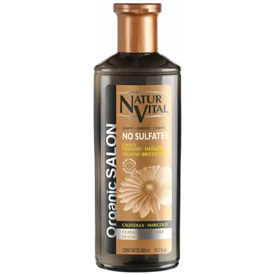 Produktbild von Naturaleza y Vida Organic Salon, 300 ml, Shampoo, Nicht-professionell, Unisex, beschädigtes Haar, trockenes Haar, Anti-Frizz