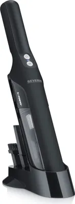 Produktbild von Severin Akku Handstaubsauger, leistungsstarker BLDC-Motor, Ladestation, 30 Min Laufzeit, 2.200 mAh, ideal für Tierhaare, Krümel & Staub, HV 9589