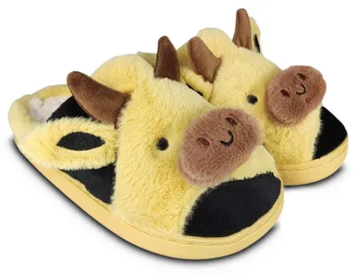 Obrázok produktu pre Dámske papuče, pohodlné domáce topánky, žlté, veľkosť 36/37