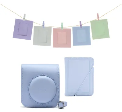 Image de Kit d'accessoires instax mini, PASTEL BLUE | Fujifilm