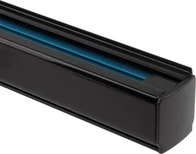 Produktbild von 3-Phasenstromschiene Aluminium Einbau für LED-Strahler 1m Schwarz