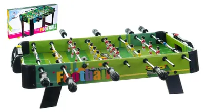 Obrázok produktu pre Futbalová hra 71x36cm drevené kovové tyče s počítadlom v krabici 67x7x36cm