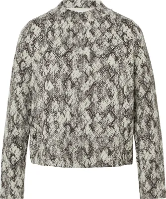Produktbild von Comma (316) Sweatshirt, GREY/BLACK 93A0 93A0 40