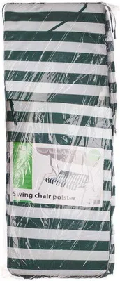 Immagine prodotto di Cuscino HAPPY GREEN Swing, a righe verdi