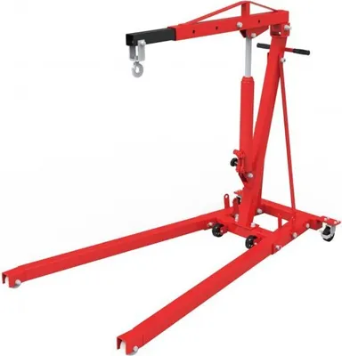 Zdjęcie produktu dla Żuraw warsztatowy 2T, dźwig silnikowy, dźwig przekładniowy, dźwig podnoszący 25-2355 mm