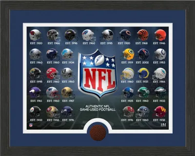 Obrázek produktu pro NFL Game Used Football Helmet Collection Picture 40x30cm