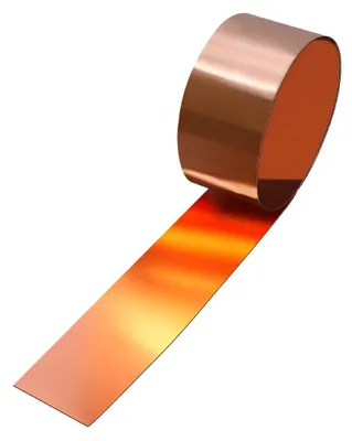 Kupferbandrolle 1000x50x0,4 mm, 99,9% rein