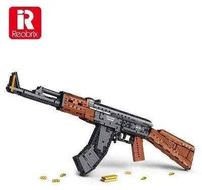 Image de Kit Reobrix 77005 AK 47, composé de 1 355 briques à emboîter