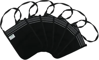 Produktbild von Peeling Handschuh Kese Kelebek dick, schwarz 12 Stück