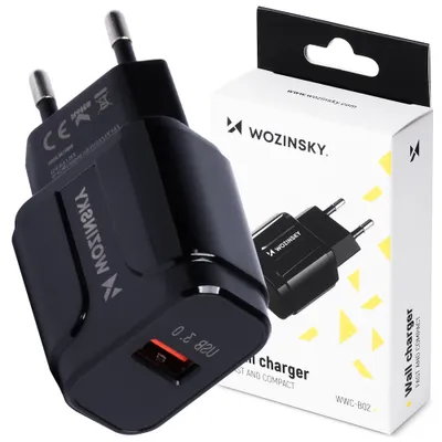 Productafbeelding van Wozinsky USB 3.0 Adapter - Netvoeding - Zwart KP26528