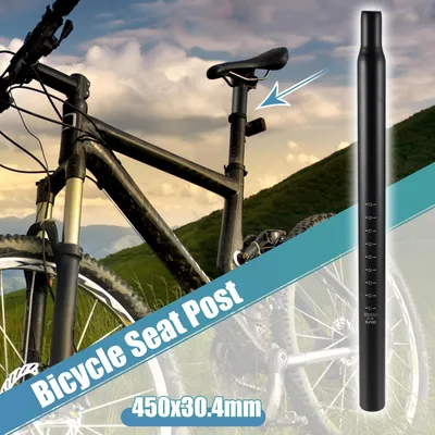 Produktbild von 30,4x450mm Universal Fahrradsattelstütze Sattelstütze aus Aluminiumlegierung