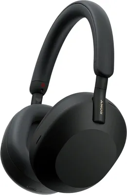 Produktbild von Sony WH-1000XM5 Kopfhörer, kabellos, mit Geräuschunterdrückung, Bluetooth, schwarz, 30 Stunden